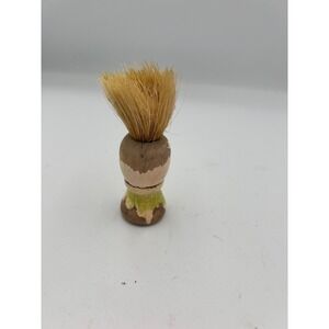 Vintage Wooden Shaving Brush Natural Bristle Barber Shave Tool Primitive Decor